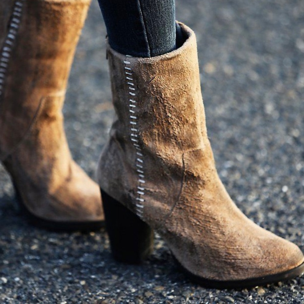 FREE PEOPLE “Silk City” Boots - Sz 8